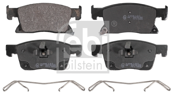 Brake Pad Set, disc brake (16914)