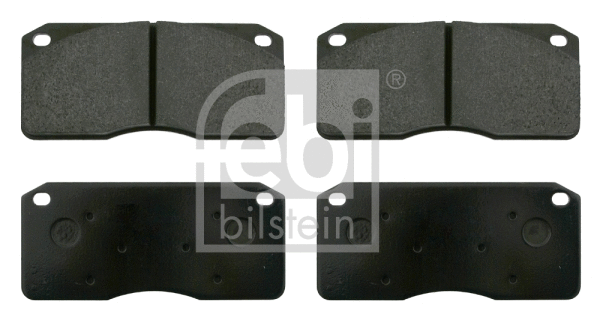 Brake Pad Set, disc brake (16573)