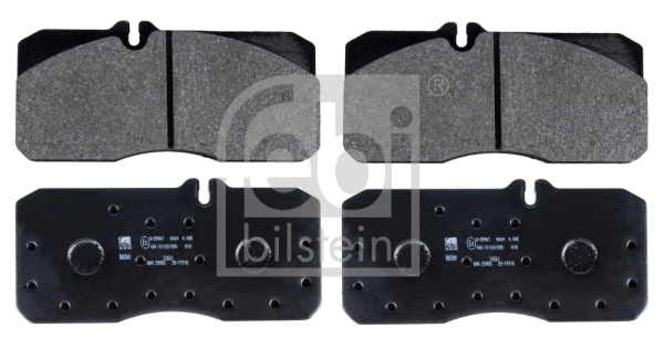 Brake Pad Set, disc brake (16561)