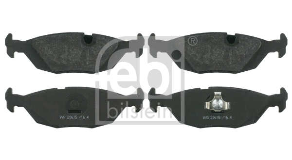 Brake Pad Set, disc brake (16141)