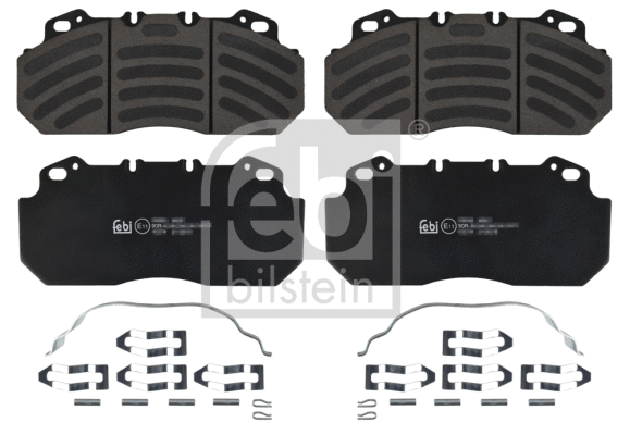 Brake Pad Set, disc brake (16574)