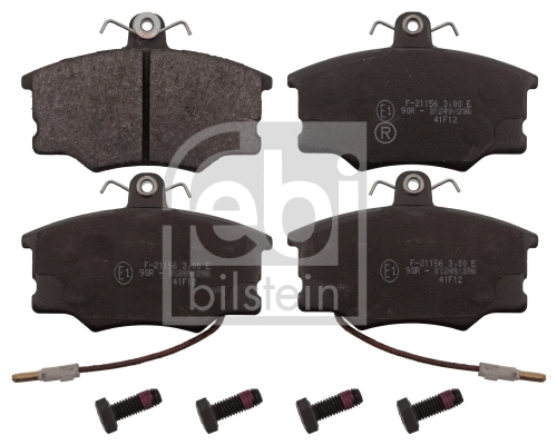 Brake Pad Set, disc brake (116105)