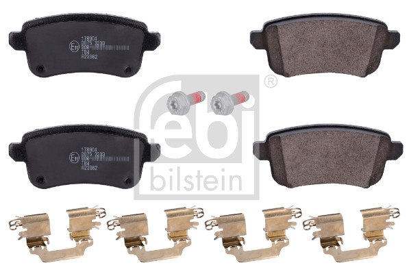 Brake Pad Set, disc brake (178904)