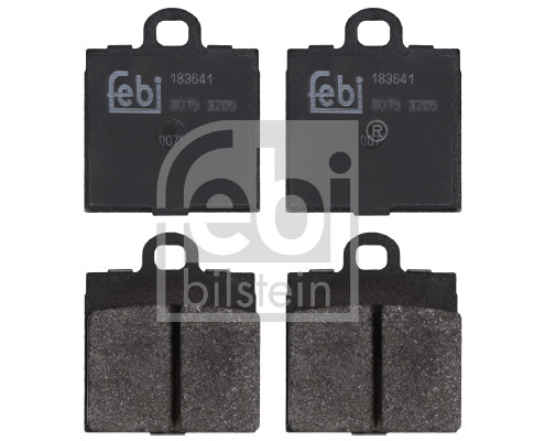 Brake Pad Set, disc brake (183641)