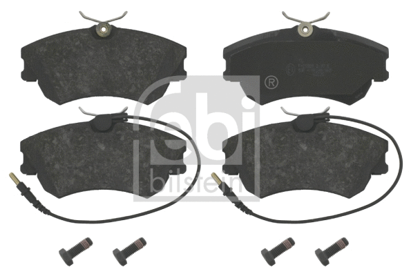Brake Pad Set, disc brake (16543)