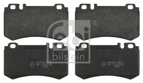Brake Pad Set, disc brake (16475)