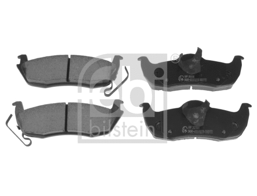 Brake Pad Set, disc brake (116339)