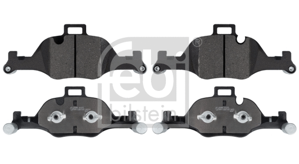 Brake Pad Set, disc brake (116429)