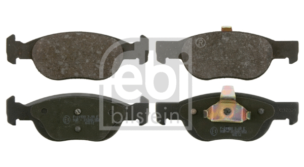 Brake Pad Set, disc brake (16372)