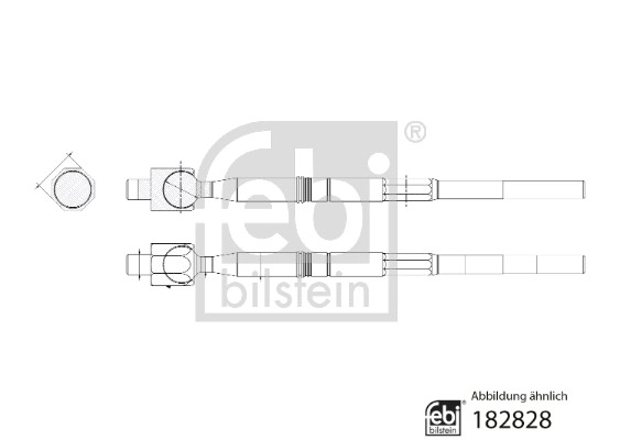 Inner Tie Rod (182828)