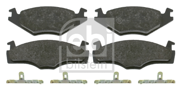 Brake Pad Set, disc brake (16005)