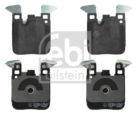 Brake Pad Set, disc brake (16909)