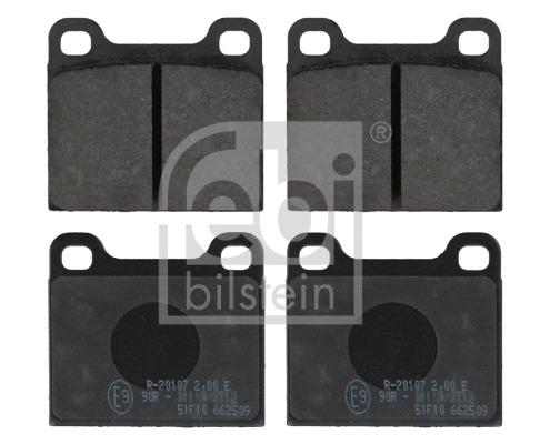 Brake Pad Set, disc brake (16290)