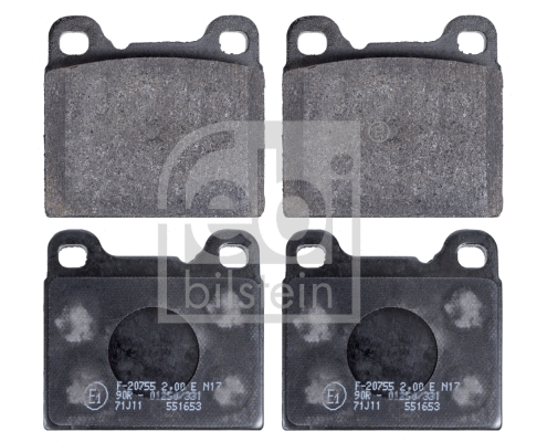 Brake Pad Set, disc brake (16230)