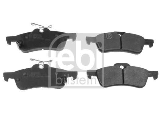 Brake Pad Set, disc brake (116283)