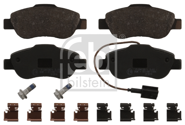 Brake Pad Set, disc brake (16879)
