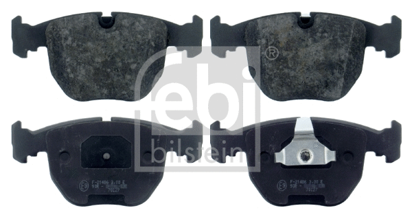 Brake Pad Set, disc brake (16345)