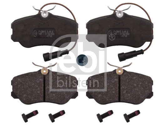 Brake Pad Set, disc brake (116004)