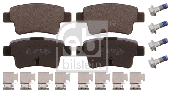 Brake Pad Set, disc brake (16880)