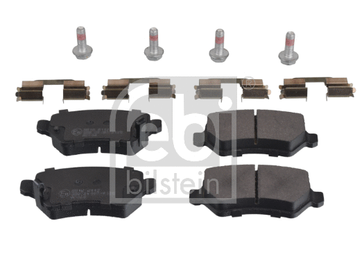 Brake Pad Set, disc brake (16512)