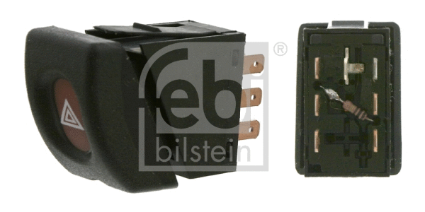 Hazard Warning Light Switch (01566)