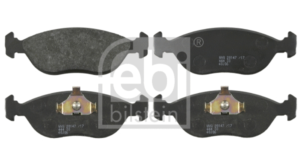 Brake Pad Set, disc brake (16470)