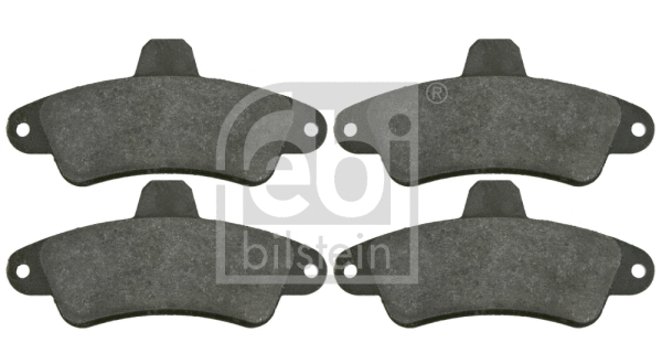 Brake Pad Set, disc brake (16393)
