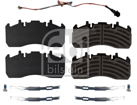 Brake Pad Set, disc brake (171244)