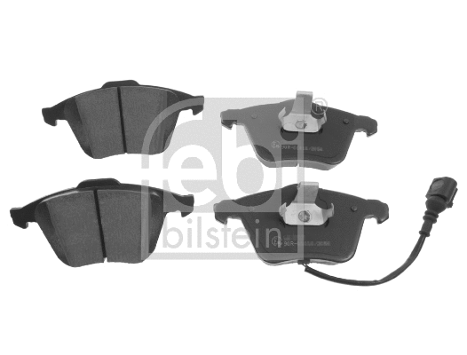 Brake Pad Set, disc brake (16538)