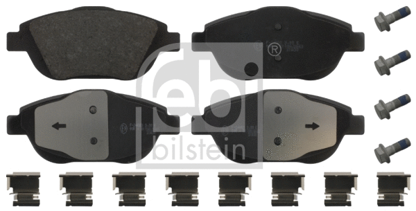 Brake Pad Set, disc brake (16875)