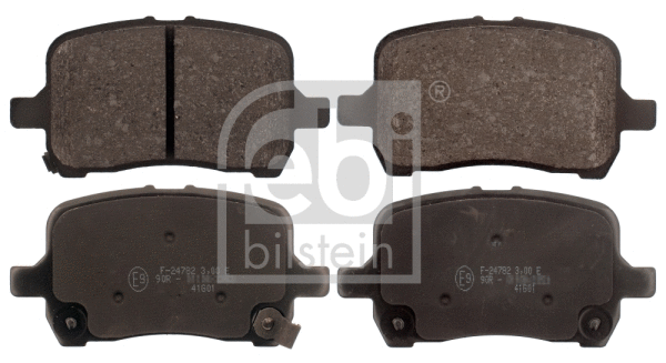 Brake Pad Set, disc brake (116146)