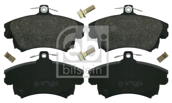 Brake Pad Set, disc brake (16214)