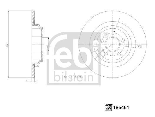Brake Disc (186461)