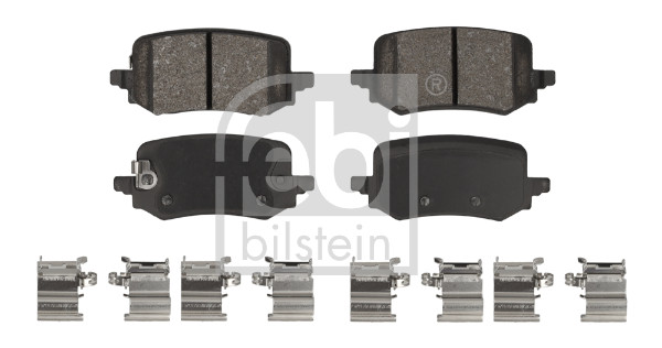 Brake Pad Set, disc brake (186404)