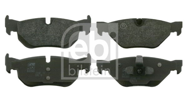 Brake Pad Set, disc brake (16533)
