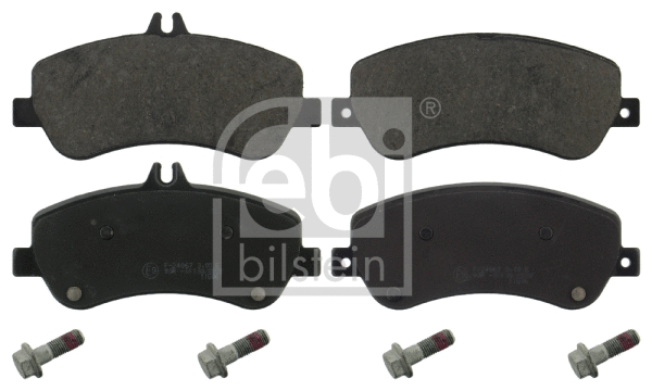 Brake Pad Set, disc brake (16808)