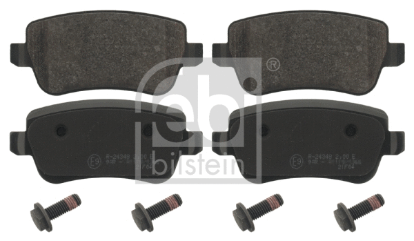 Brake Pad Set, disc brake (16852)