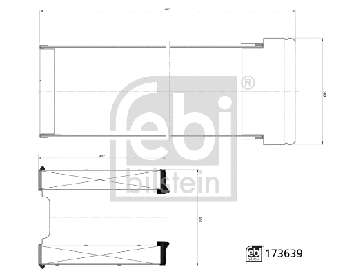 Air filter kit (173639)