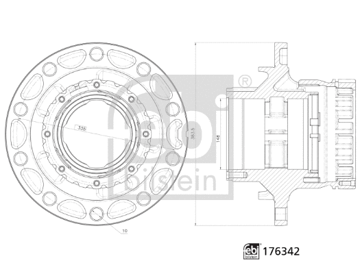 Wheel Hub (176342)