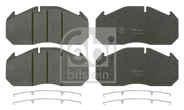 Brake Pad Set, disc brake (16562)