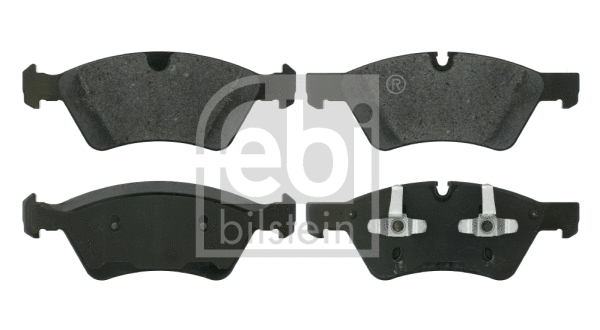 Brake Pad Set, disc brake (16621)