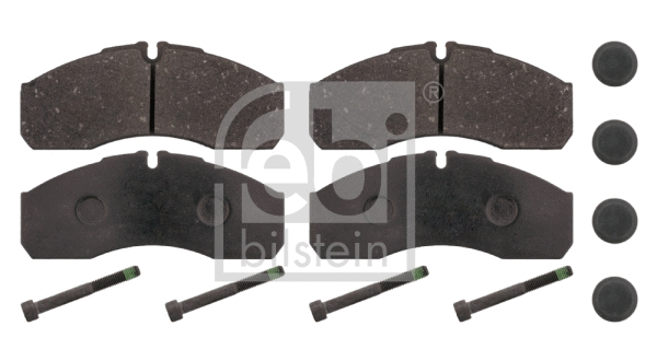 Brake Pad Set, disc brake (16706)