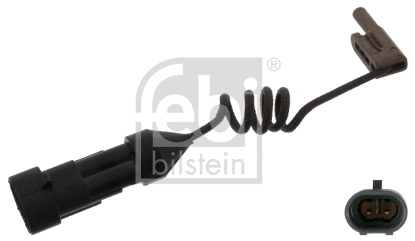 Warning Contact, brake pad wear (15236)