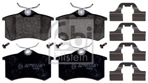 Brake Pad Set, disc brake (116026)