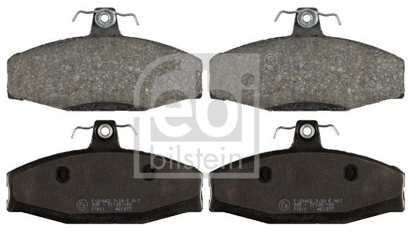 Brake Pad Set, disc brake (16386)