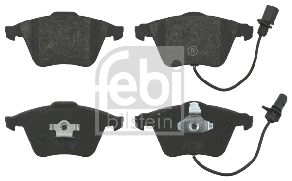 Brake Pad Set, disc brake (16584)