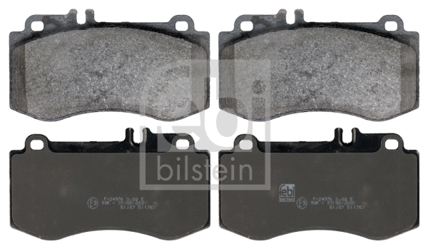 Brake Pad Set, disc brake (116131)