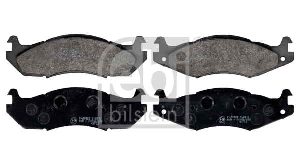 Brake Pad Set, disc brake (116196)