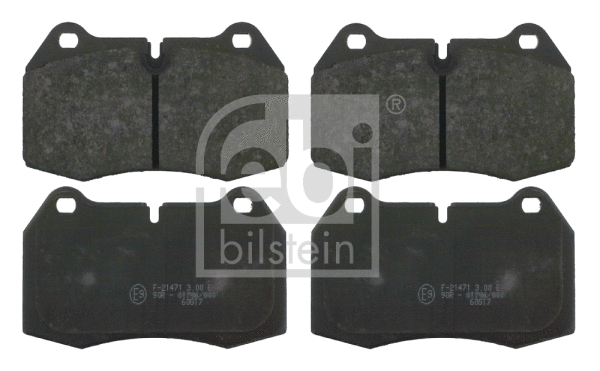 Brake Pad Set, disc brake (16109)