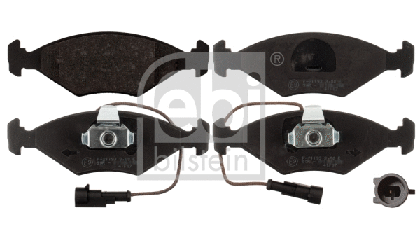 Brake Pad Set, disc brake (116052)